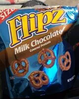 Mängden socker i Flipz milk chocolate covered pretzels