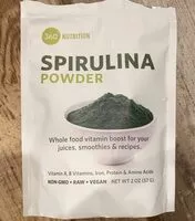 Mängden socker i Spirulina Powder