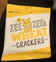 Mängden socker i whole grain Zee Zee’s Wheat Crackers
