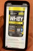 Mängden socker i Whey Sport Nutrition Vanilla