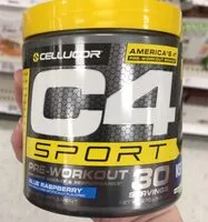 Mängden socker i C4 Sport Pre-Workout Blue Raspberry
