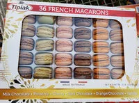 Mängden socker i Tipiak 36 French Macarons