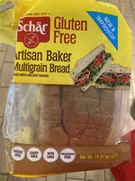 Mängden socker i Schr gluten free artisan baker multigrain bread