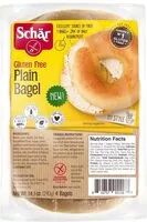 Mängden socker i Gluten free plain bagel