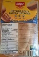 Mängden socker i Schar Hot Dog Rolls