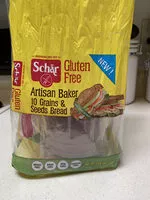 Mängden socker i Gluten free artisan baker 10 grains & seeds bread