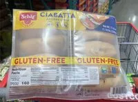 Mängden socker i CoabTta Gluten-Free Cisbatta Rolls