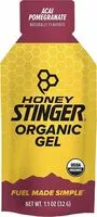 Mängden socker i Organic energy gel acai and pomegranate