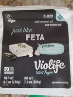 Mängden socker i Just like Feta block