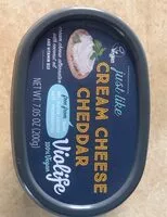 Mängden socker i Cream cheese cheddar
