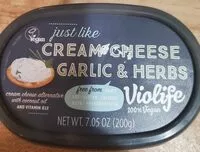 Mängden socker i Cream Cheese Garlic&Herbs