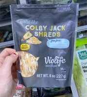 Mängden socker i Colby Jack Shreds