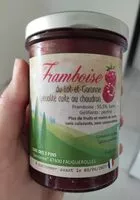 Mängden socker i Confiture framboise du lot et Garonne - EARL des trois pins