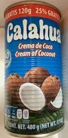 Mängden socker i Calahua, Cream Of Coconut