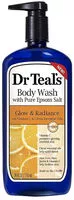 Mängden socker i Glow & Radiance Body Wash with Vitamin C and Citrus Essential Oils, 24 fl.oz. (Dr Teal's)