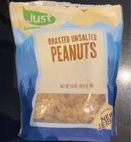 Mängden socker i Roasted Unsalted Peanuts