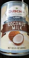 Mängden socker i Light coconut milk