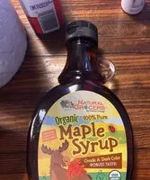 Mängden socker i Organic maple syrup