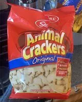 Mängden socker i Animal Crackers Original