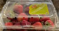 Mängden socker i Organic Strawberries Fraises Biologique