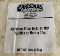 Mängden socker i Flour tortillas