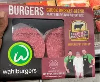 Mängden socker i Wahlburgers chuck brisket blend hearty beef flavor