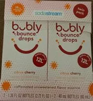 Mängden socker i Bubly bounce drops