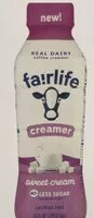 Mängden socker i Fair life sweet cream coffee creamer