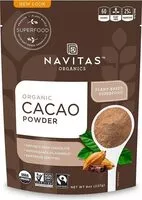 Mängden socker i Cacao powder