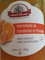 Mängden socker i Marmelade de mandarine et d'orange