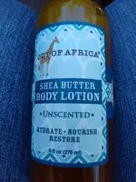Mängden socker i out of Africa shea butter body lotion