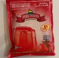 Mängden socker i Strawberry Gelatin Powder