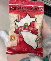 Mängden socker i White Corn in Grain