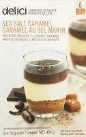 Mängden socker i Caramel au sel marin