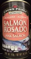 Mängden socker i Salmón Rosada de Alaska