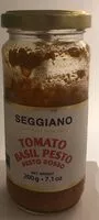 Mängden socker i Seggiano, tomato basil pesto