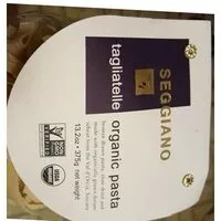 Mängden socker i Seggiano, tagliatelle organic pasta