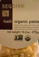 Mängden socker i organic fusilli pasta