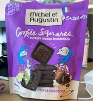 Mängden socker i Cookie squares - triple chocolate