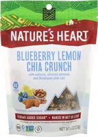 Mängden socker i Blueberry lemon chia crunch