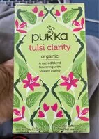 Mängden socker i Pukka Tulsi Clarity