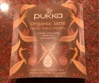 Mängden socker i Organic latte cacao maca majesty