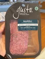 Mängden socker i Napoli apple wood smoked salami