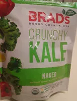 Mängden socker i Brads raw kale crnchy naked
