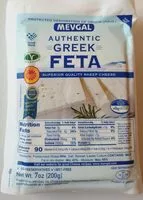 Mängden socker i Mevgal Authentic Greek Feta