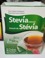 Mängden socker i Extrait de stevia