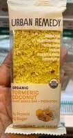 Mängden socker i Organic Turmeric Coconut Plant Based Bar