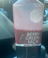 Mängden socker i Berry green organic smoothie