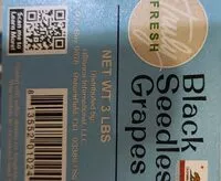 Mängden socker i Grapes