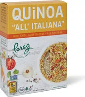 Mängden socker i Quinoa \all'italiana\""